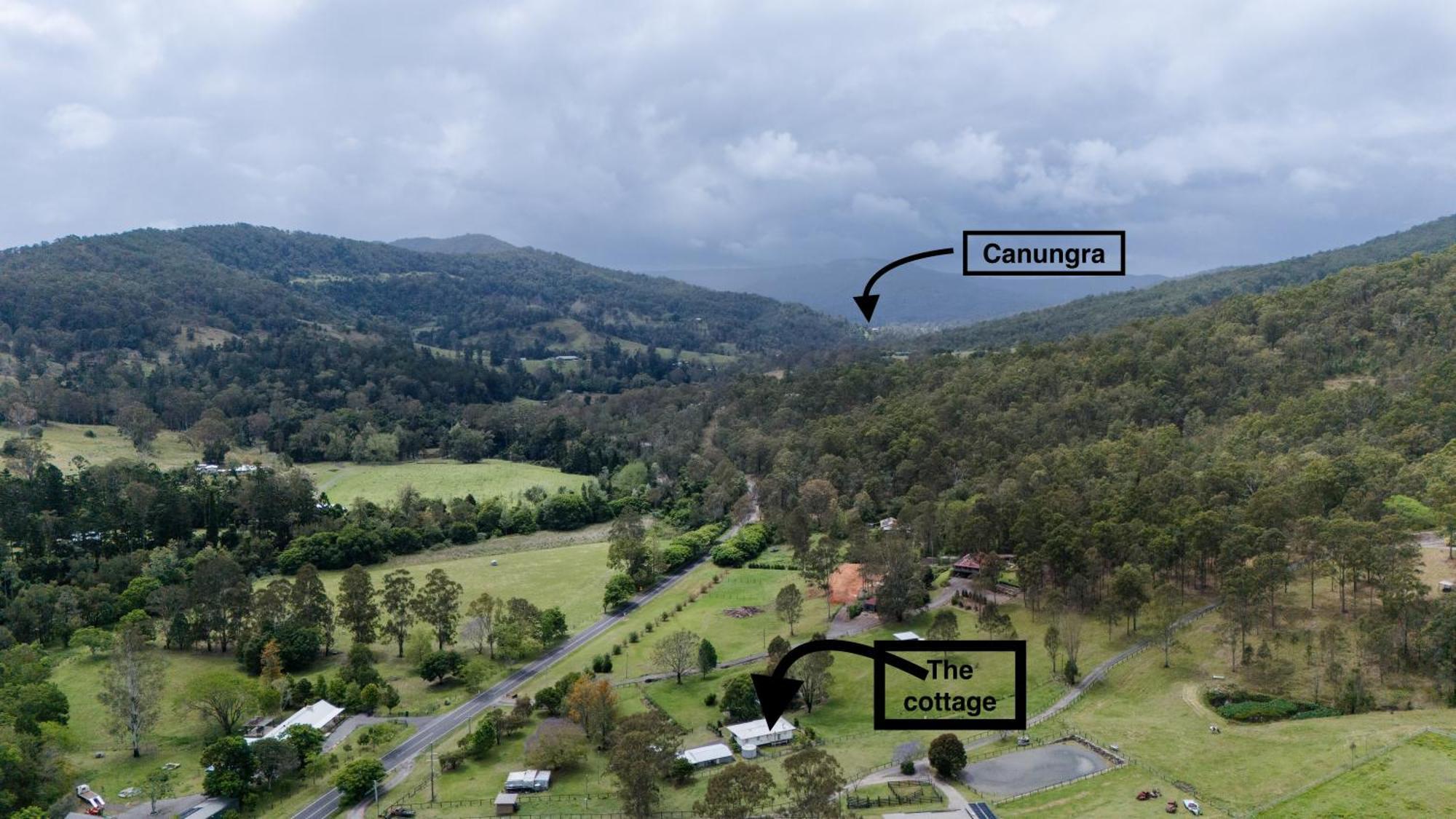 Cottage On Lamington Canungra Buitenkant foto